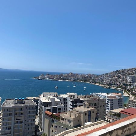 Blue Breeze Attic Apartments Sarande Bagian luar foto