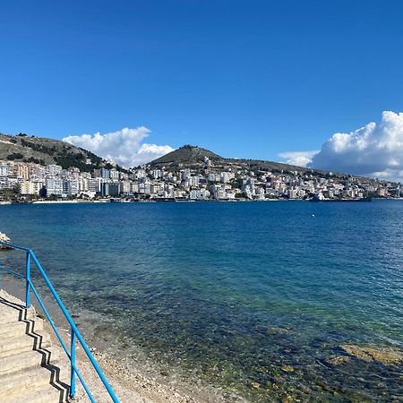 Blue Breeze Attic Apartments Sarande Bagian luar foto